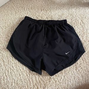 Black Nike tempo running shorts size small